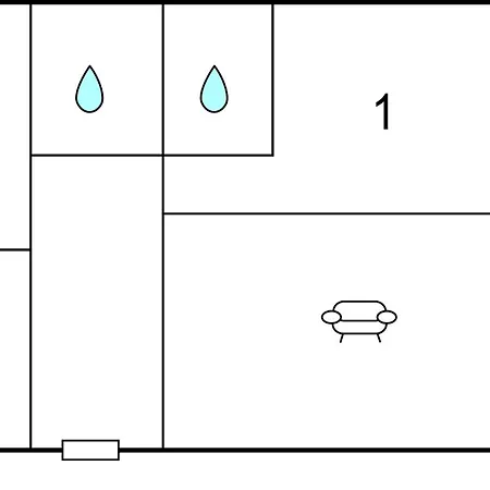 Awesome In With Kitchen Διαμέρισμα